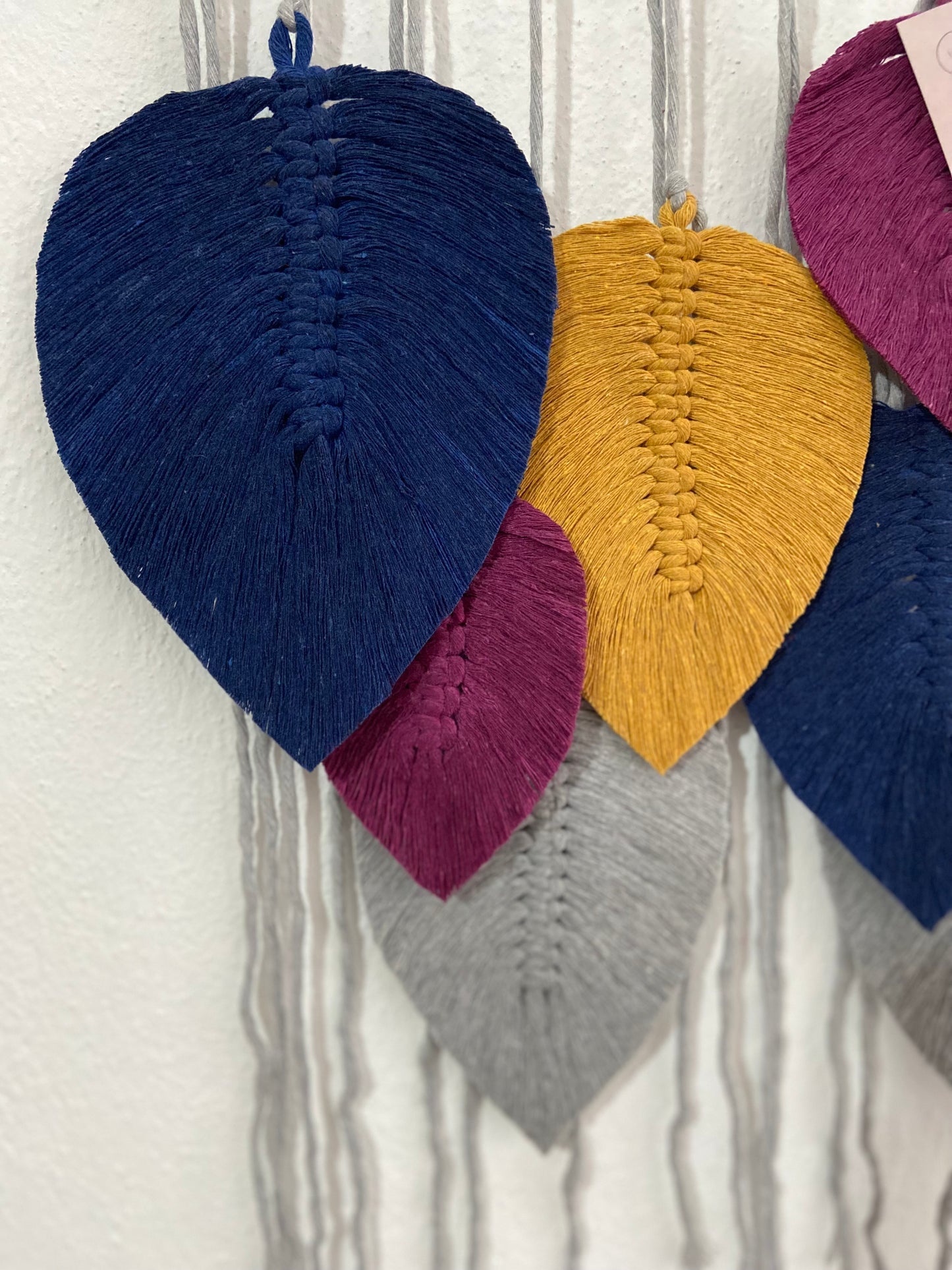 Colourful Leaves Wall Hanging