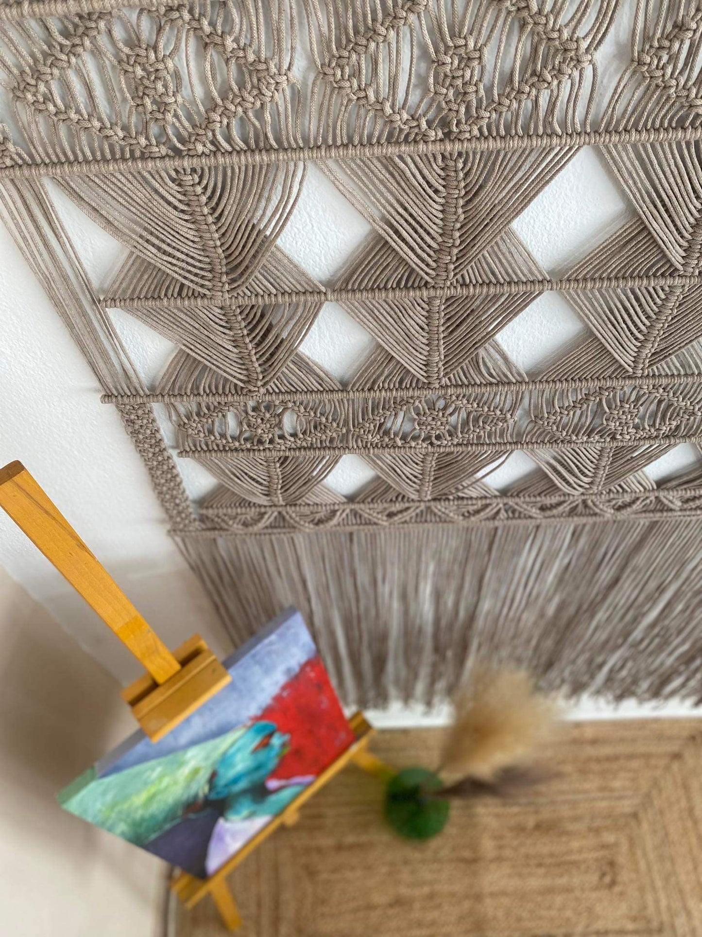 "Μποέμικη Γοητεία" Μακραμέ Τοίχου