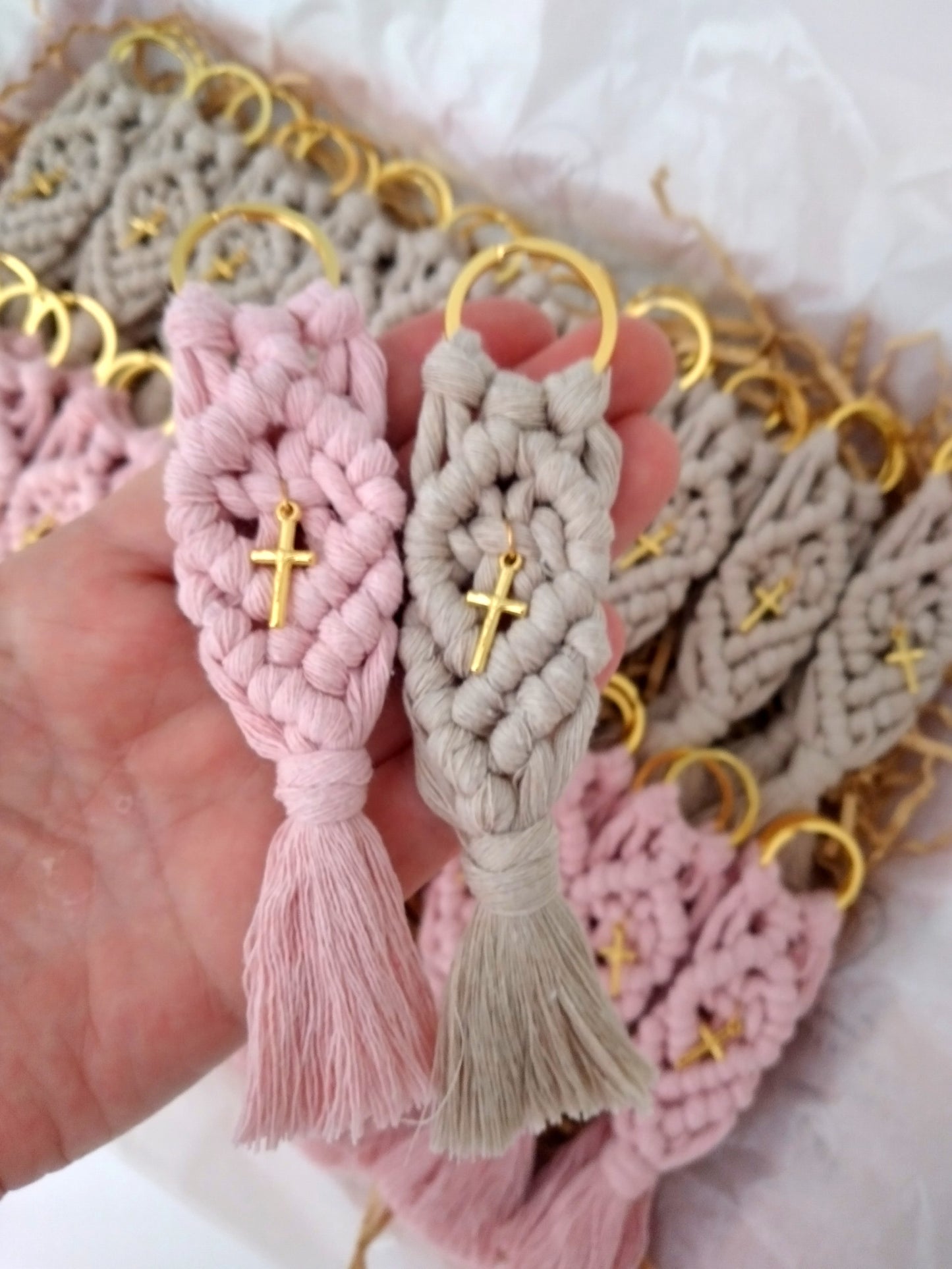 Χειροποίητο Μαρτυρικό Μακραμέ μπρελόκ