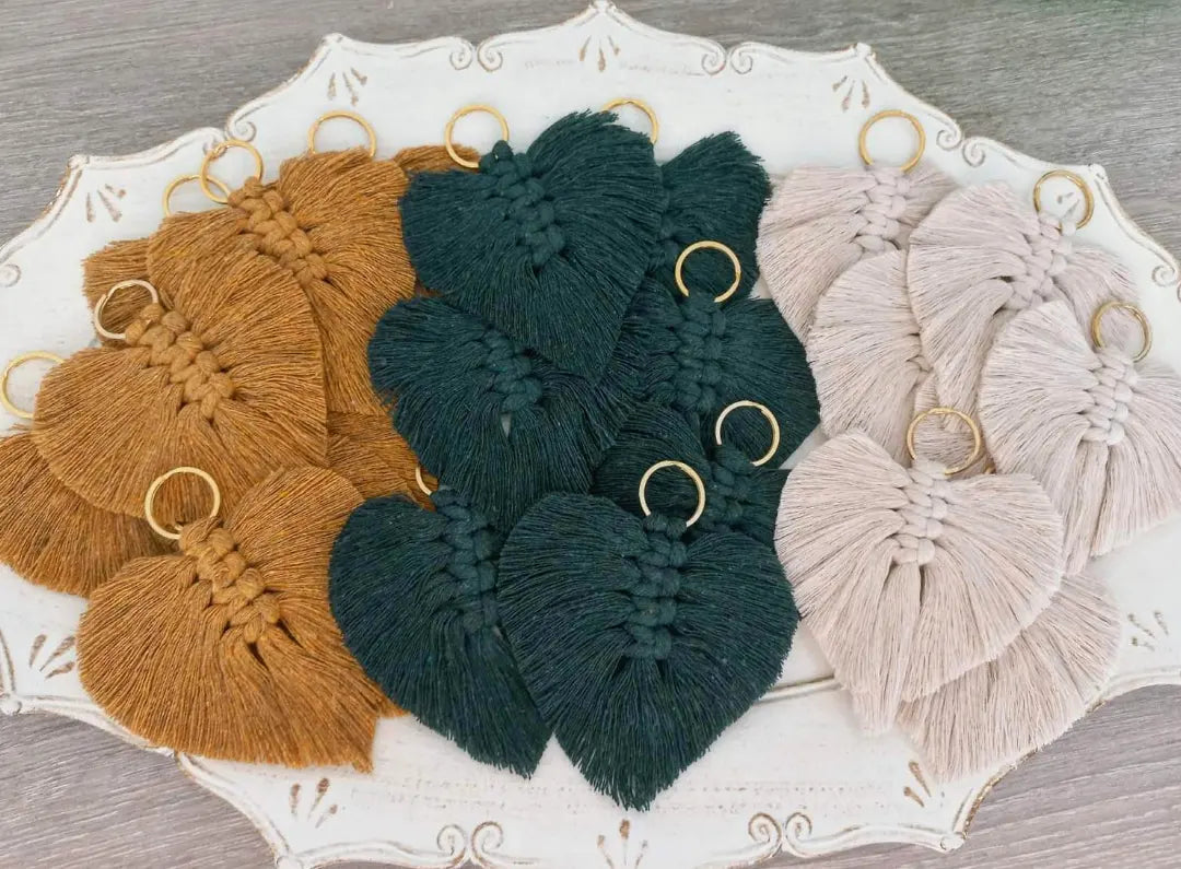 Μακραμέ Φύλλο Boho Style