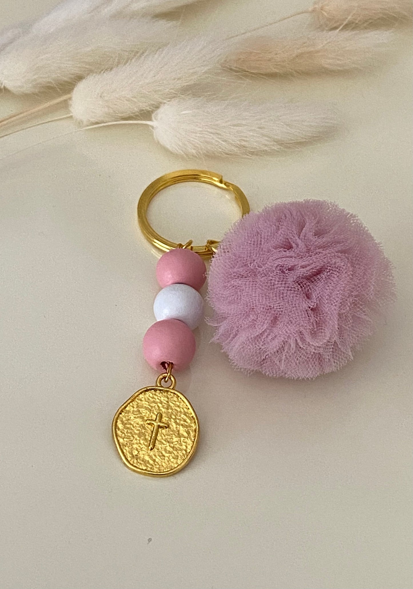 Μαρτυρικό Μπρελόκ με Πον-Πον και Χάντρες