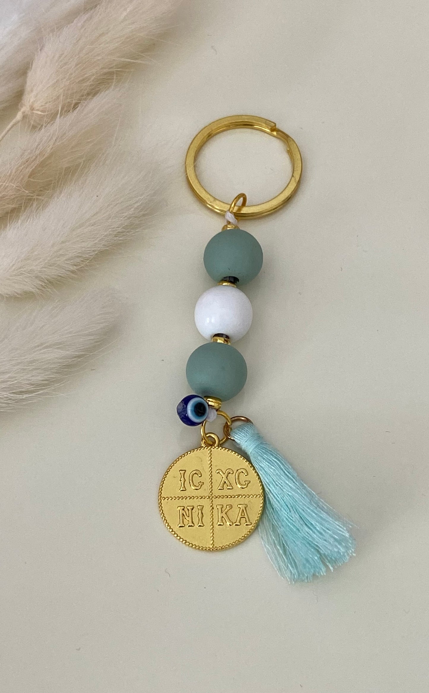 Πολύχρωμο Μαρτυρικό Μπρελόκ με Φλουρί