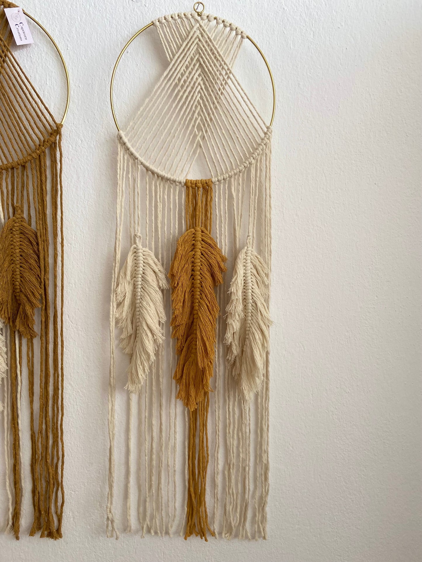 Macrame Feathers Dreamcatcher