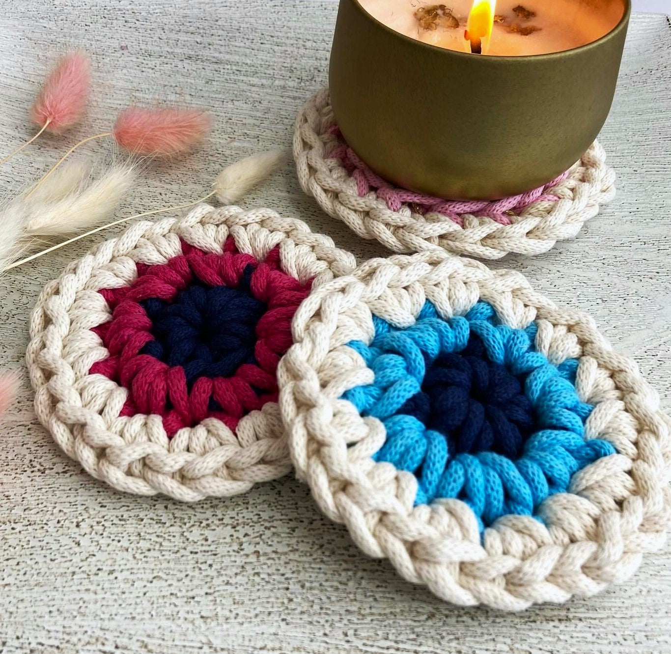 Μπομπονιέρα Πλεκτό Σουβέρ Ματάκι