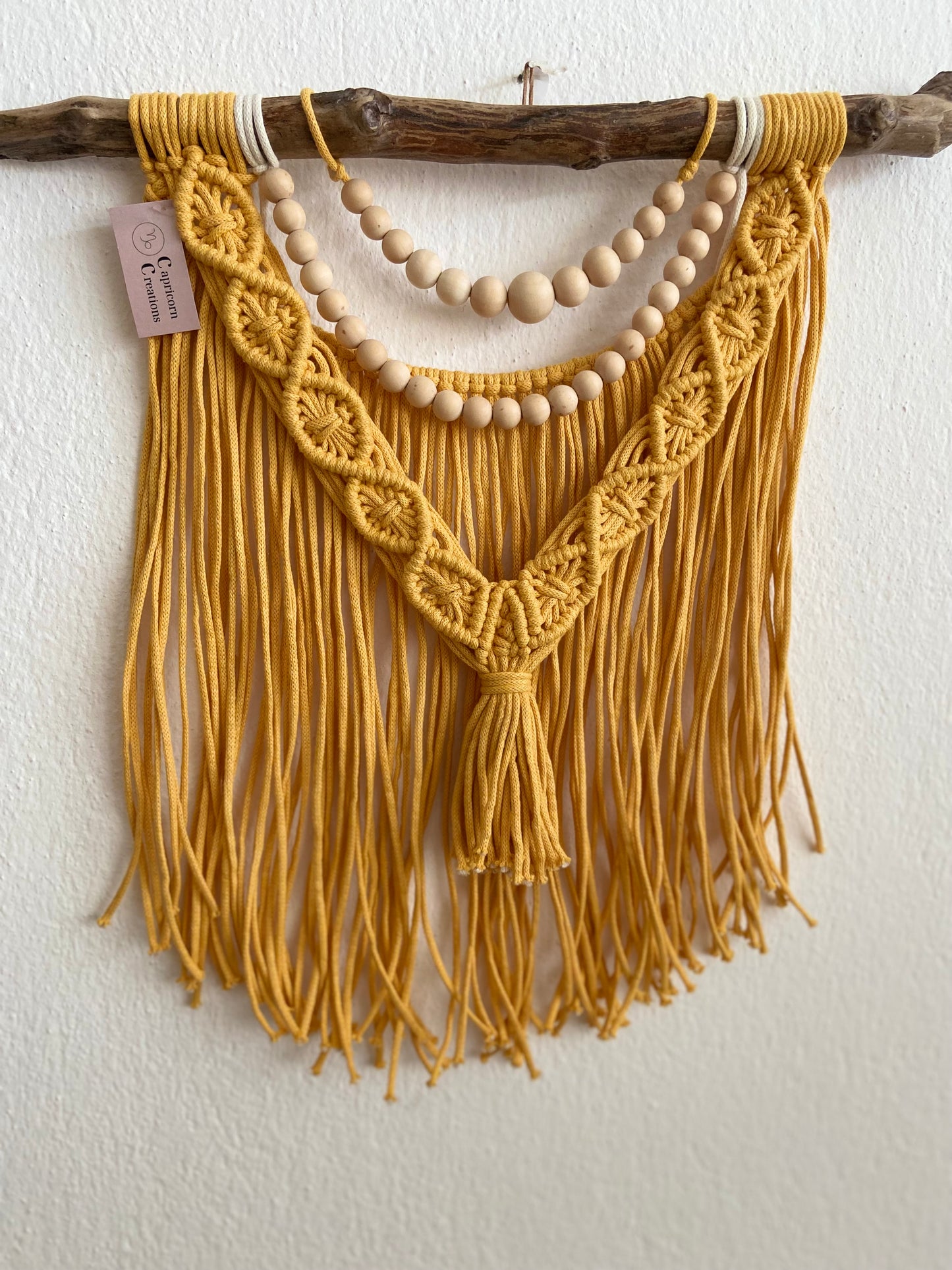 Golden Sunshine Macrame
