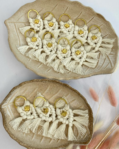 Μαρτυρικά Mini Μακραμέ Μπρελόκ