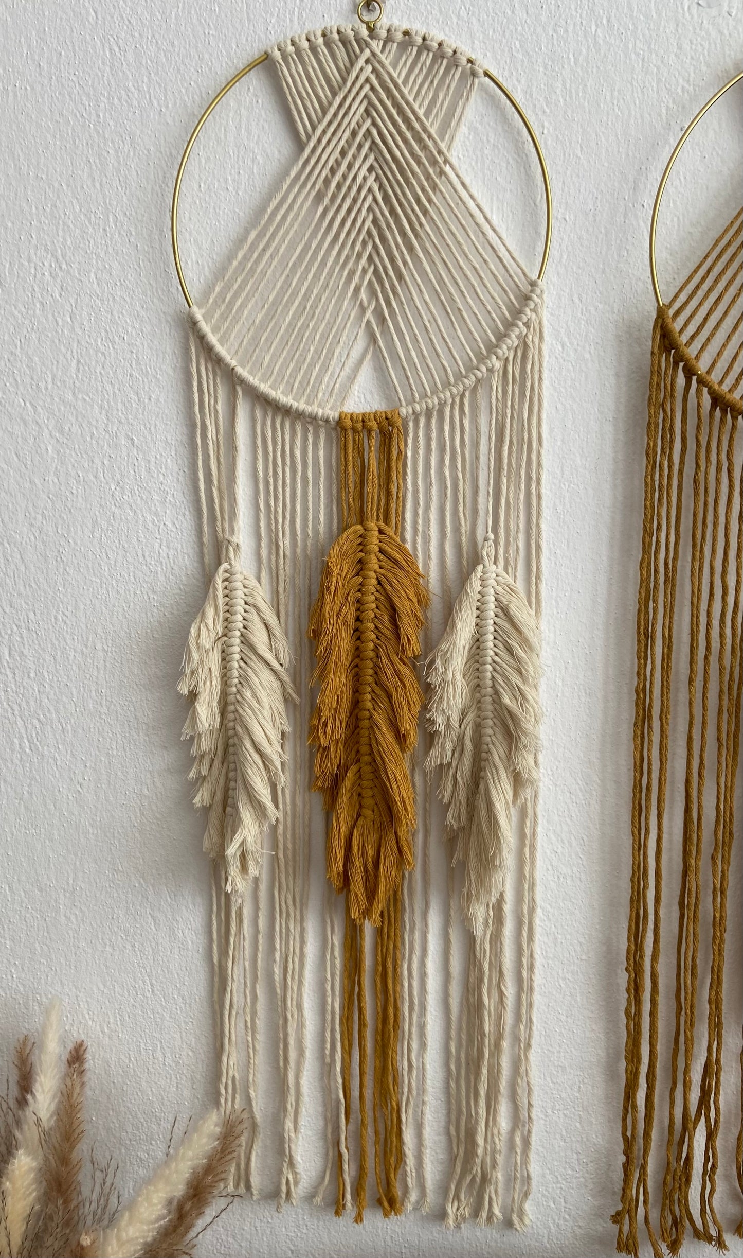Macrame Feathers Dreamcatcher