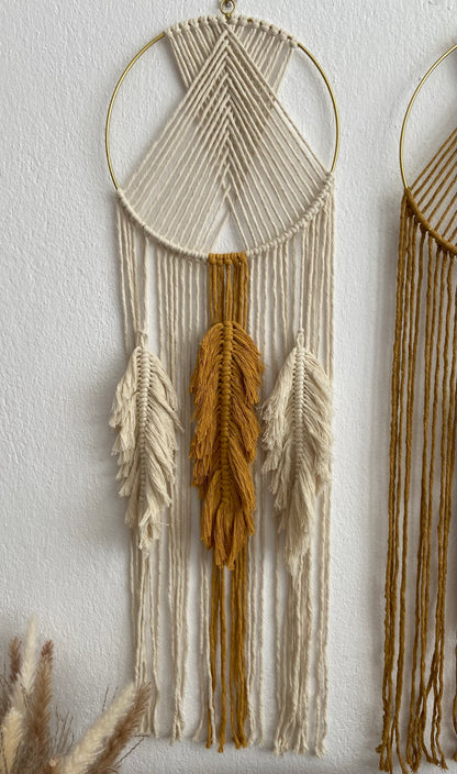 Macrame Feathers Dreamcatcher