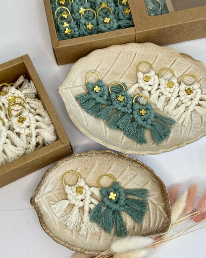 Μαρτυρικά Mini Μακραμέ Μπρελόκ