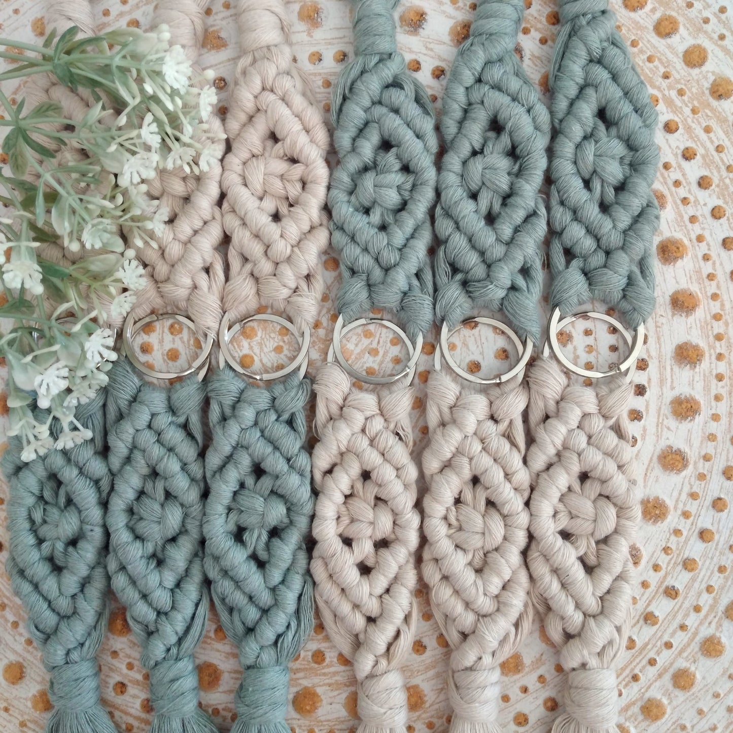 Μακραμέ Μπρελόκ Grande Μπομπονιέρα