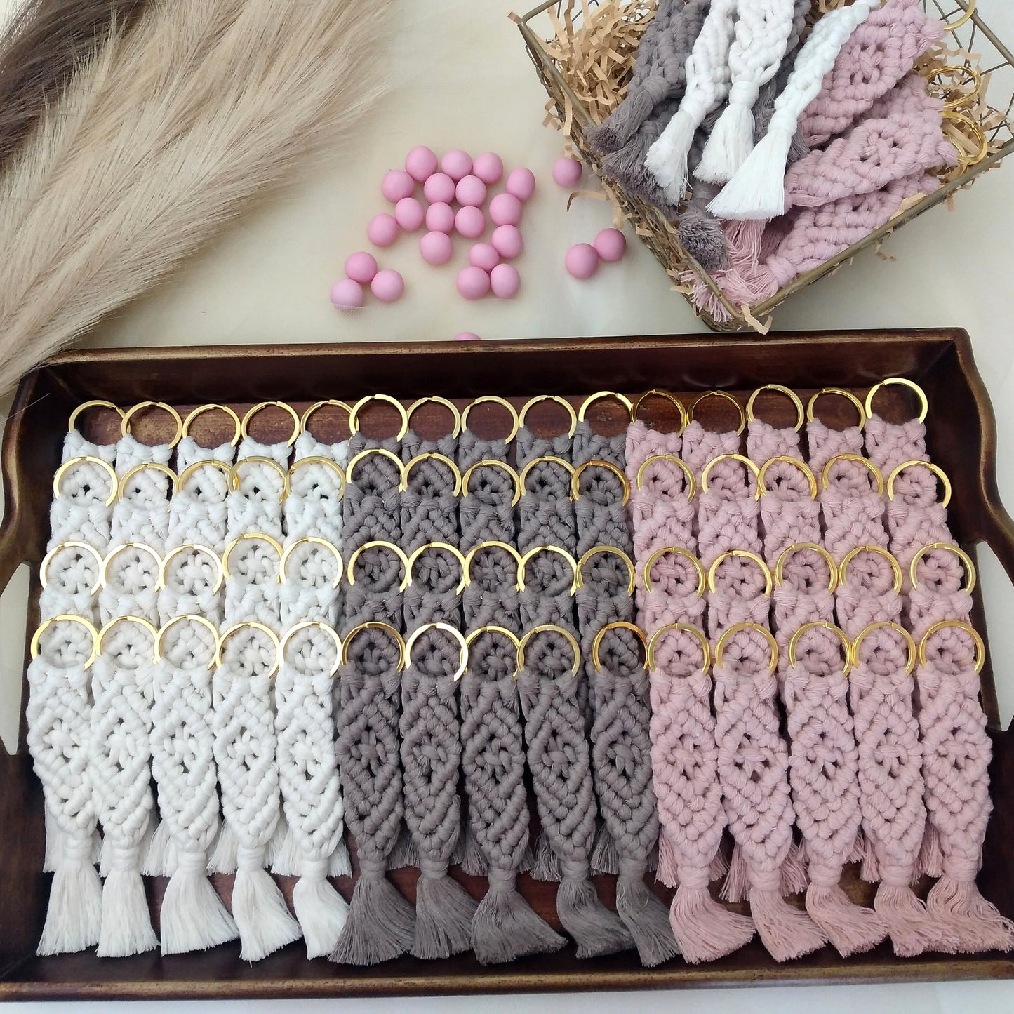 Μακραμέ Μπρελόκ Grande Μπομπονιέρα