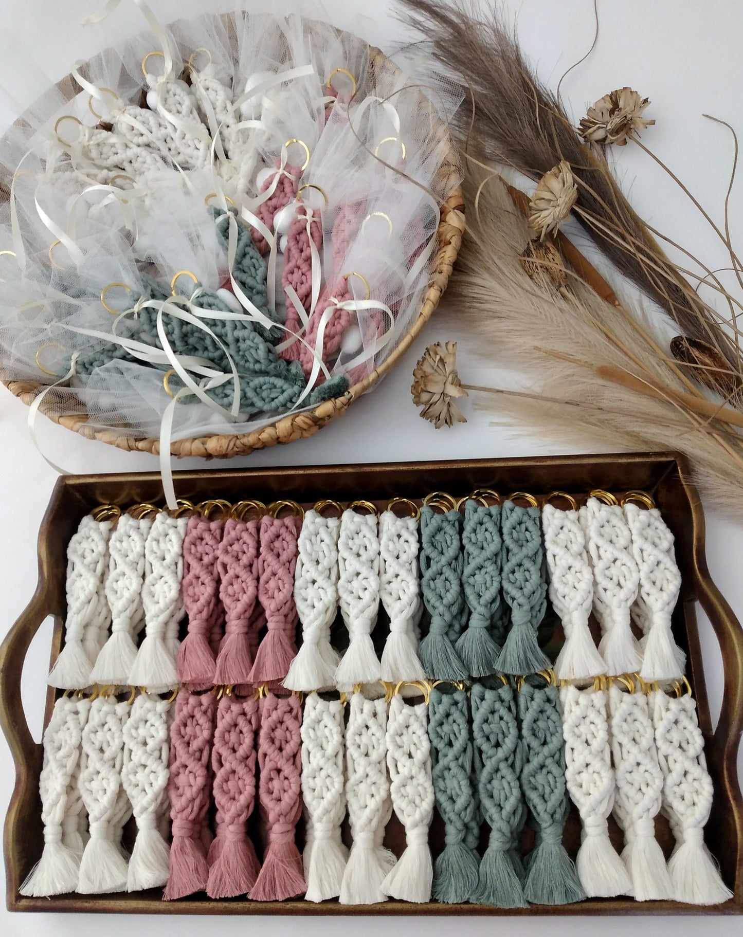 Μακραμέ Μπρελόκ Grande Μπομπονιέρα