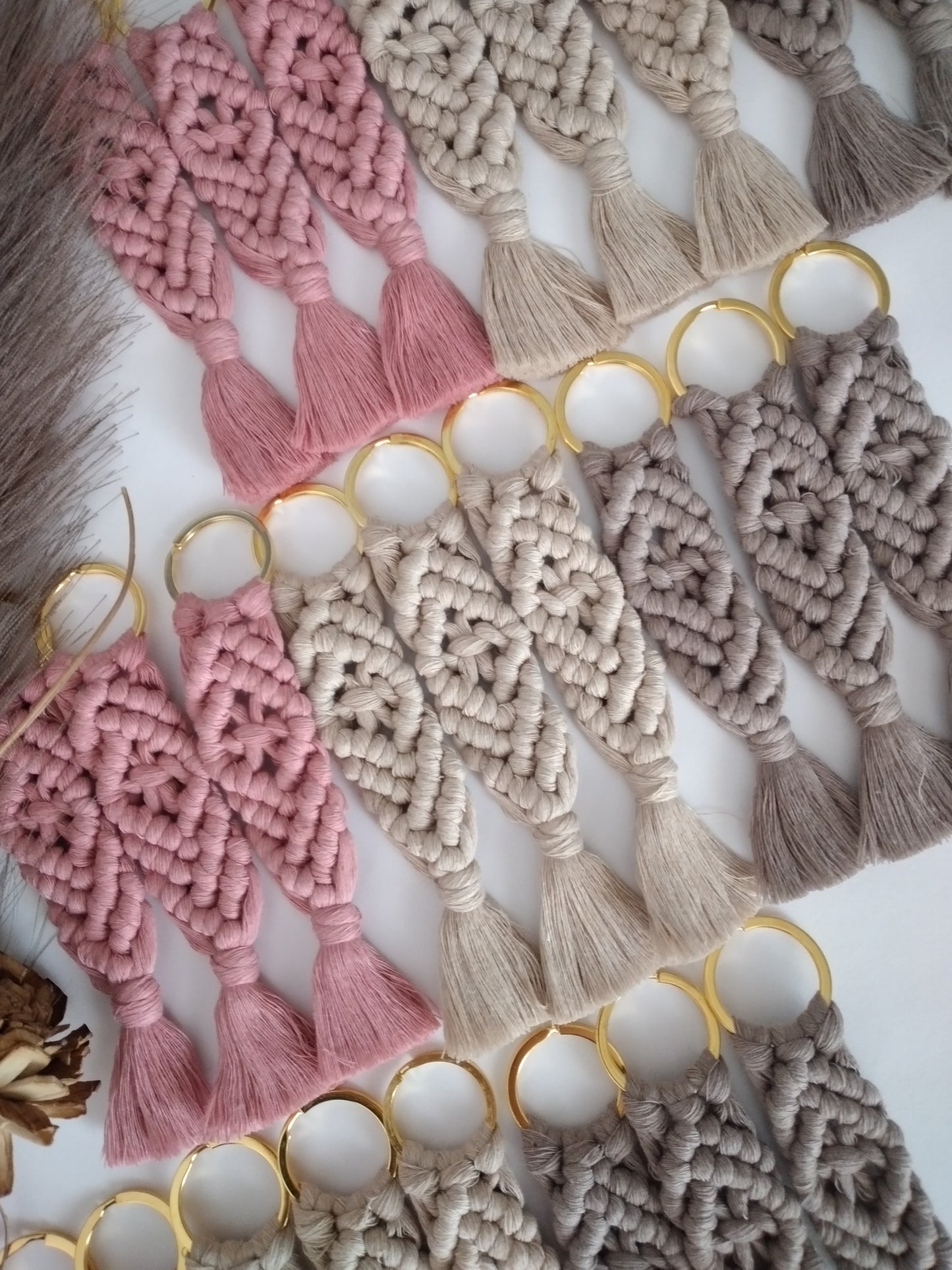 Μακραμέ Μπρελόκ Grande Μπομπονιέρα