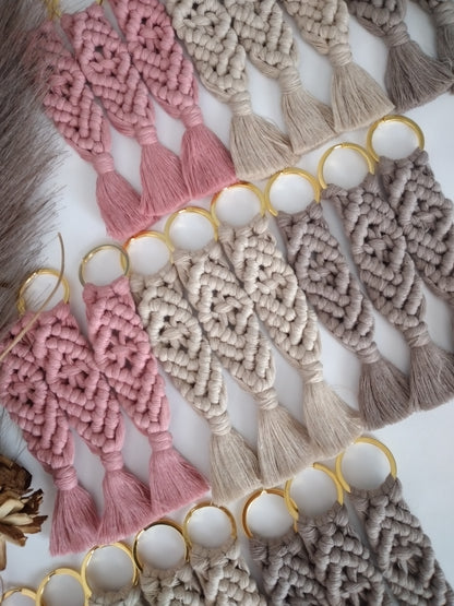 Μακραμέ Μπρελόκ Grande Μπομπονιέρα