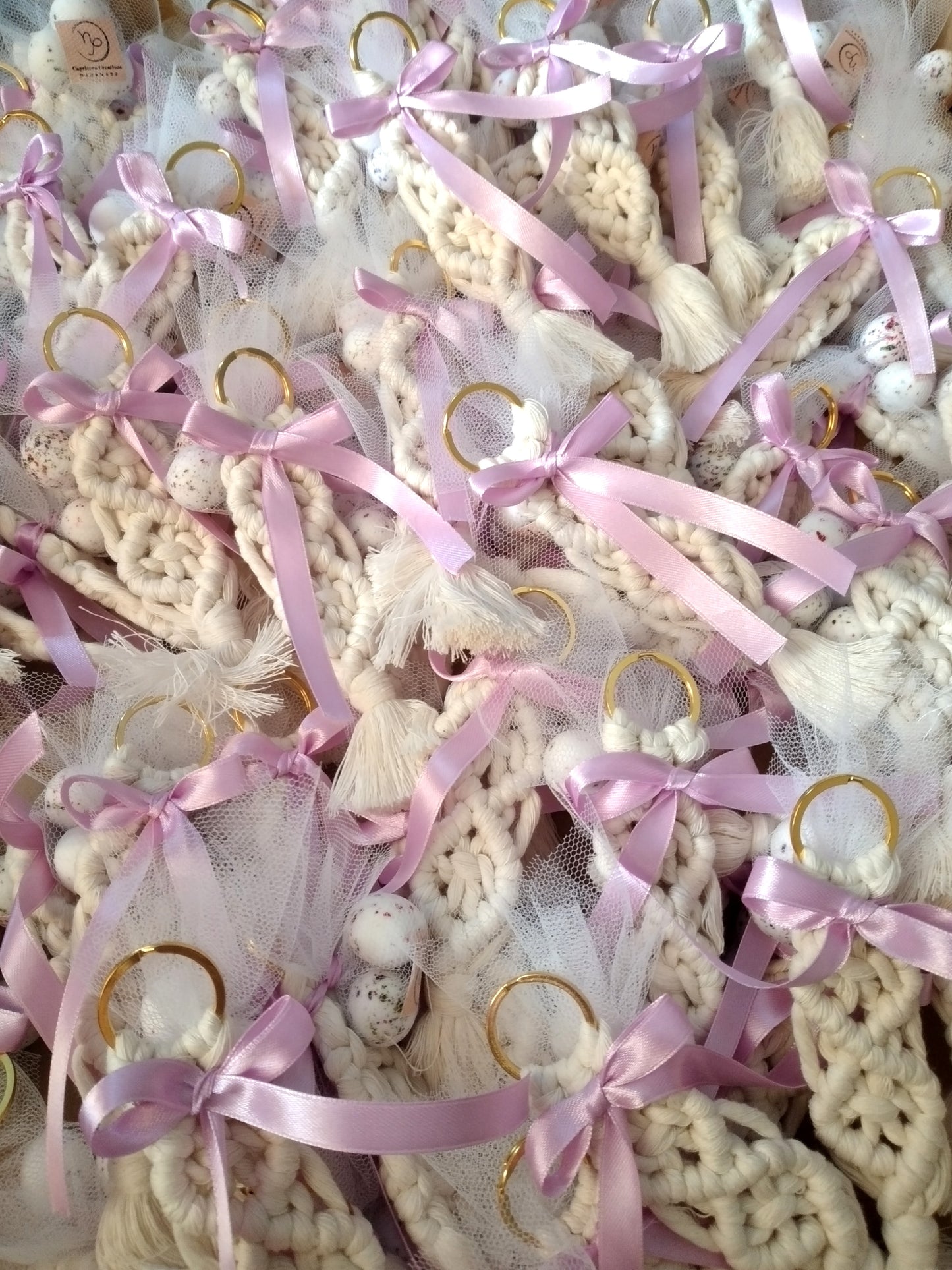 Μακραμέ Μπρελόκ Grande Μπομπονιέρα