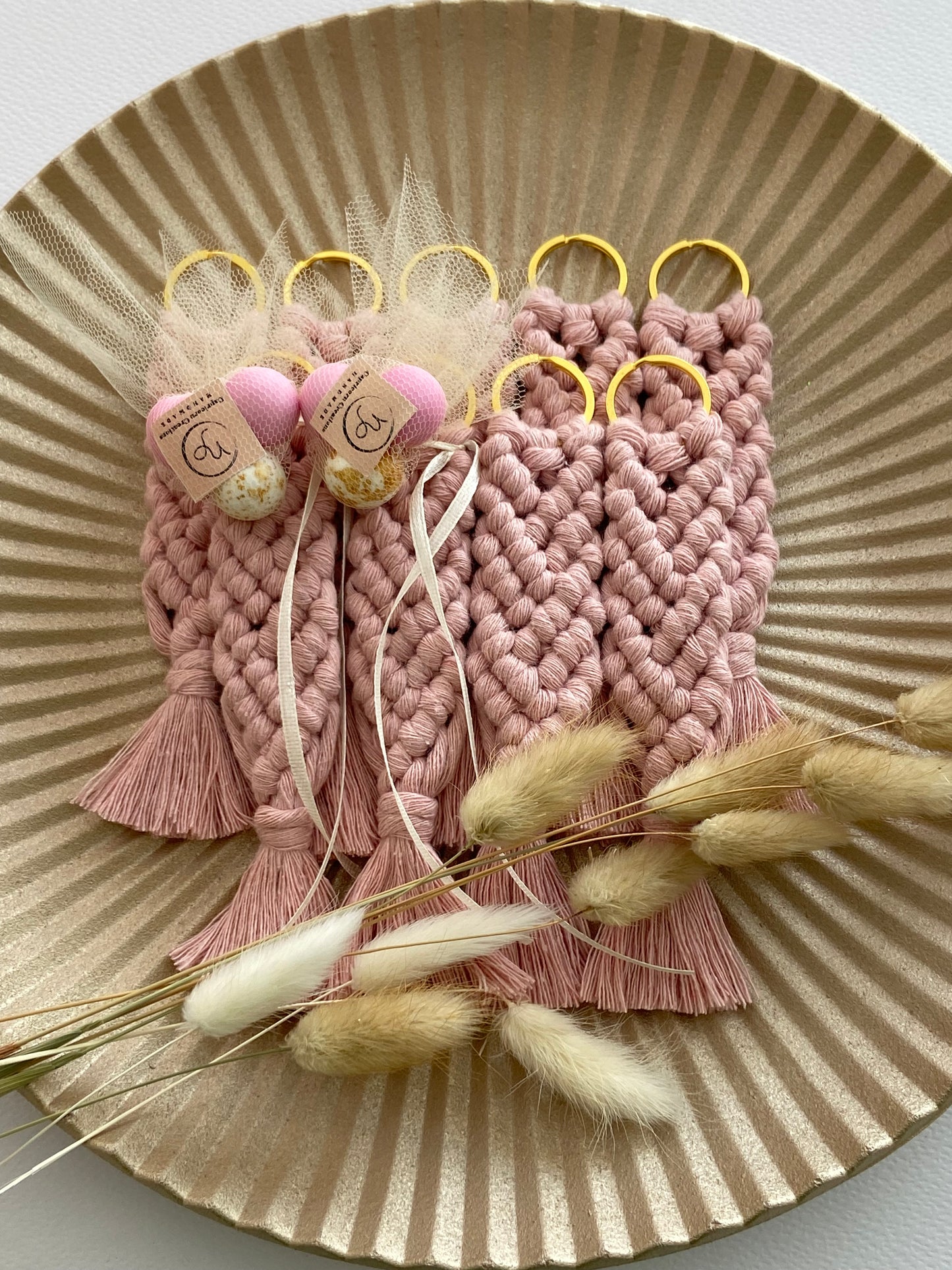 Μακραμέ Μπρελόκ Grande Μπομπονιέρα