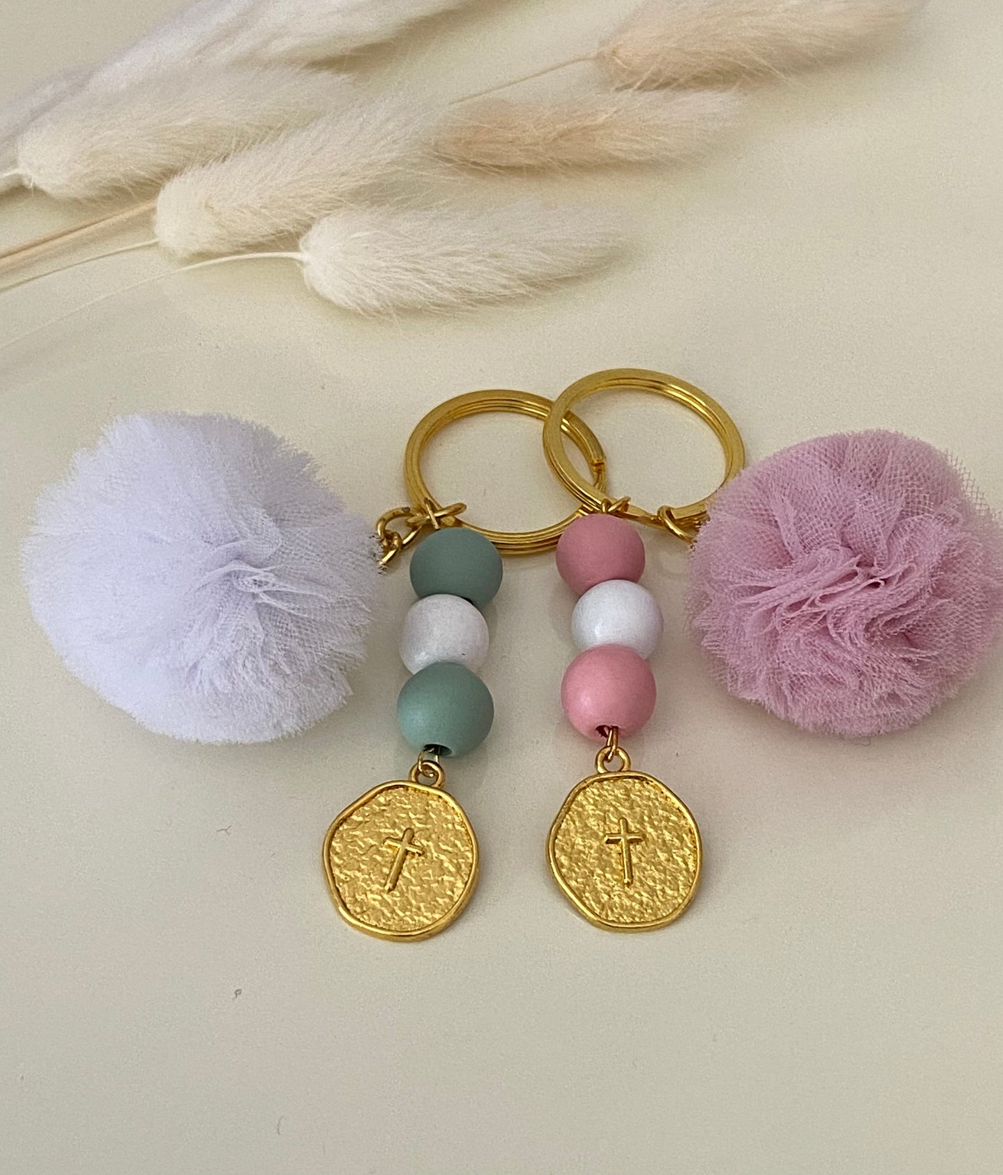 Μαρτυρικό Μπρελόκ με Πον-Πον και Χάντρες