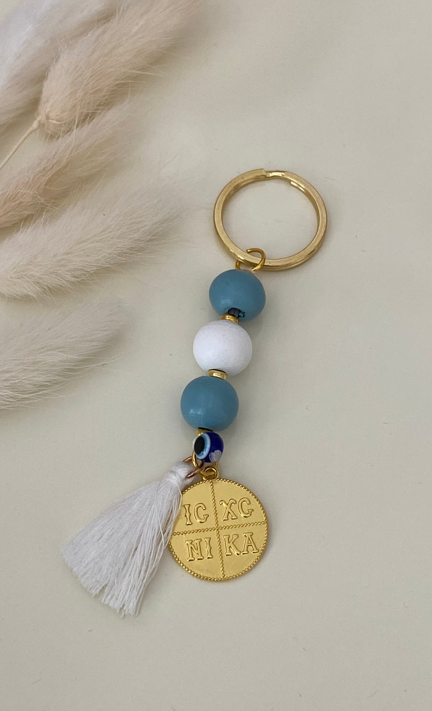 Πολύχρωμο Μαρτυρικό Μπρελόκ με Φλουρί