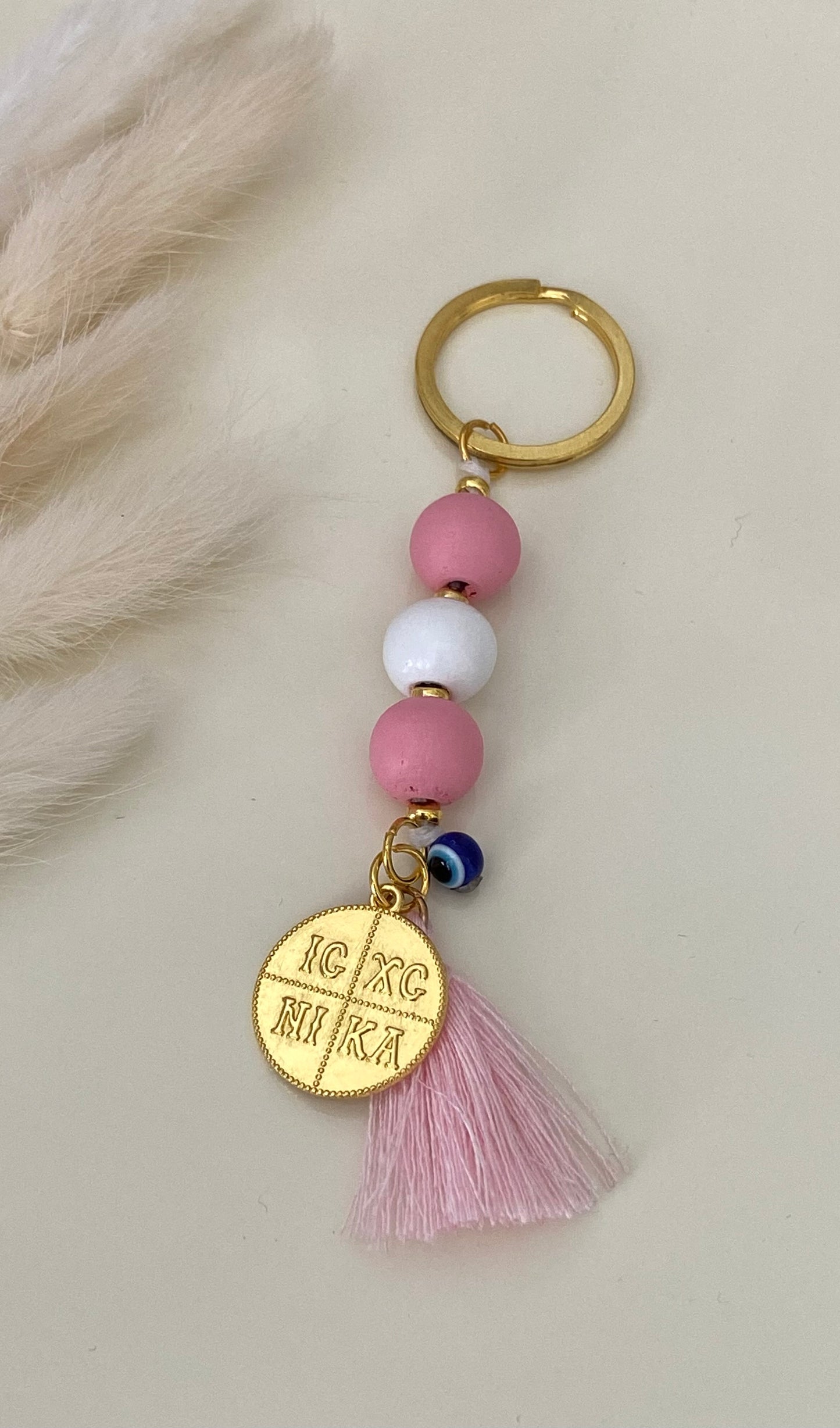 Πολύχρωμο Μαρτυρικό Μπρελόκ με Φλουρί