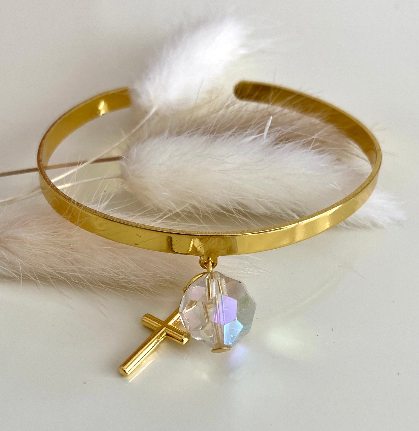 Υπέρκομψο Κόσμημα Χειροπέδα Με Swarovski Για Μαμά Και Νονά