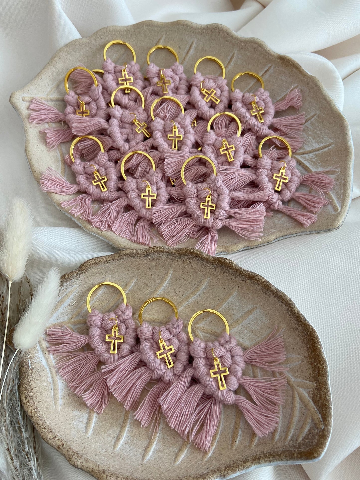 Μαρτυρικά Mini Μακραμέ Μπρελόκ