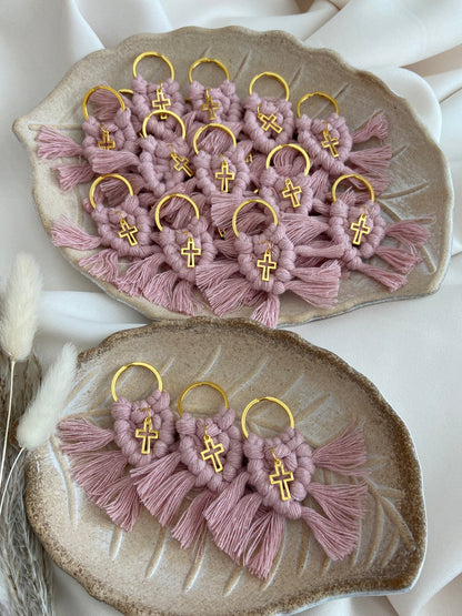 Μαρτυρικά Mini Μακραμέ Μπρελόκ