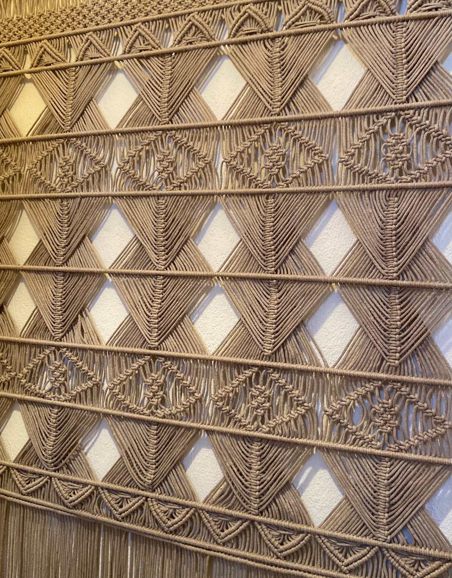 "Μποέμικη Γοητεία" Μακραμέ Τοίχου