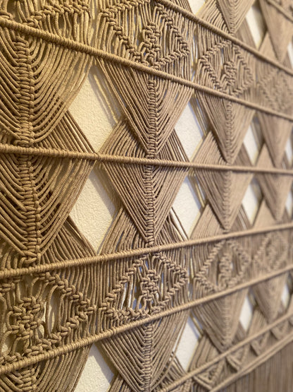 "Μποέμικη Γοητεία" Μακραμέ Τοίχου