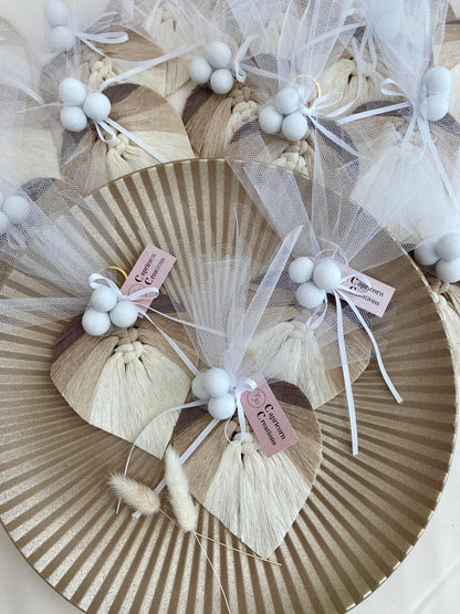 Μακραμέ Φύλλο Με Την Τεχνική Ombre