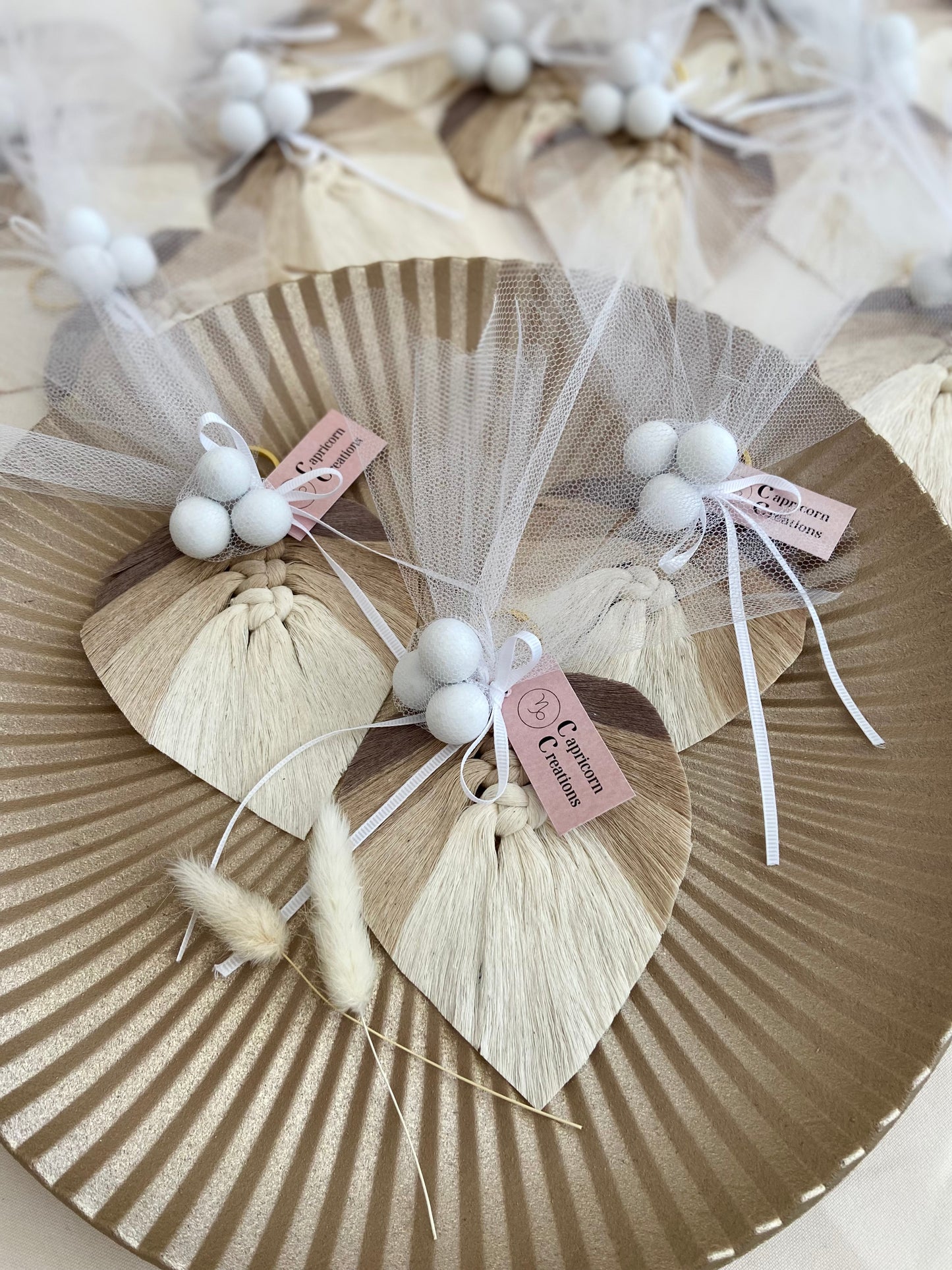 Μακραμέ Φύλλο Με Την Τεχνική Ombre