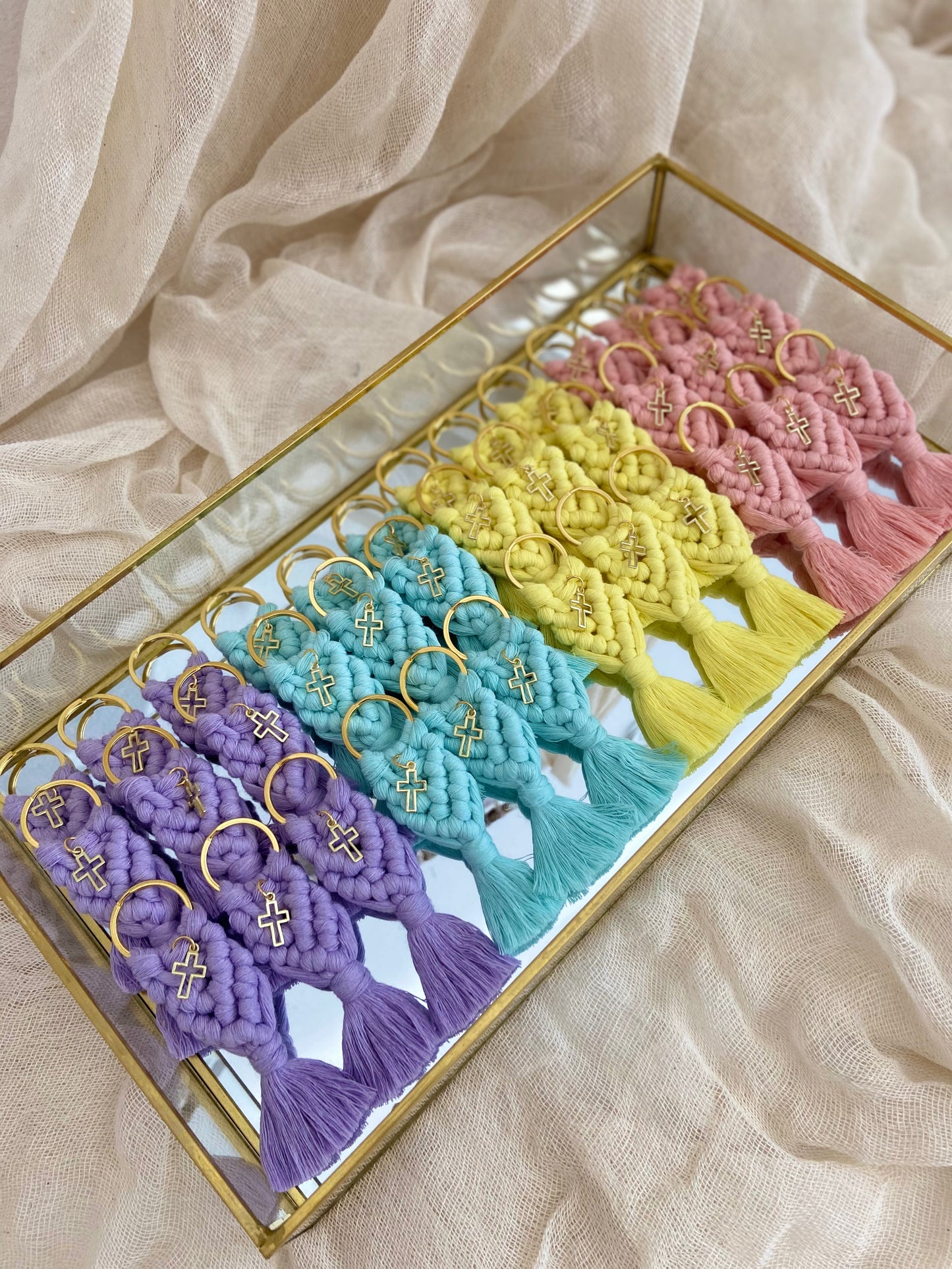 Μακραμέ Μαρτυρικά Με Φουντίτσα