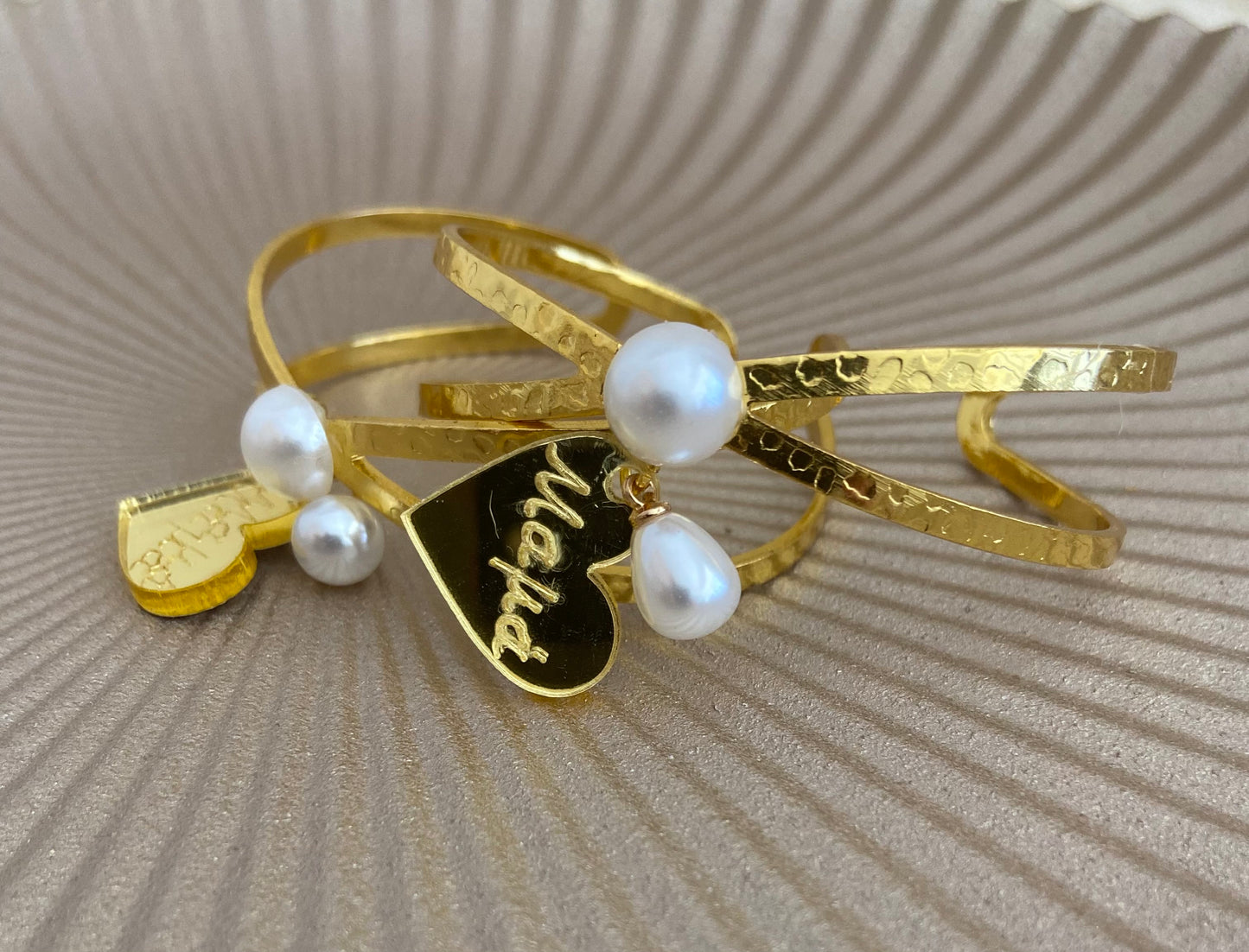 Elegant Μαρτυρικό Βραχιόλι με Πέρλα