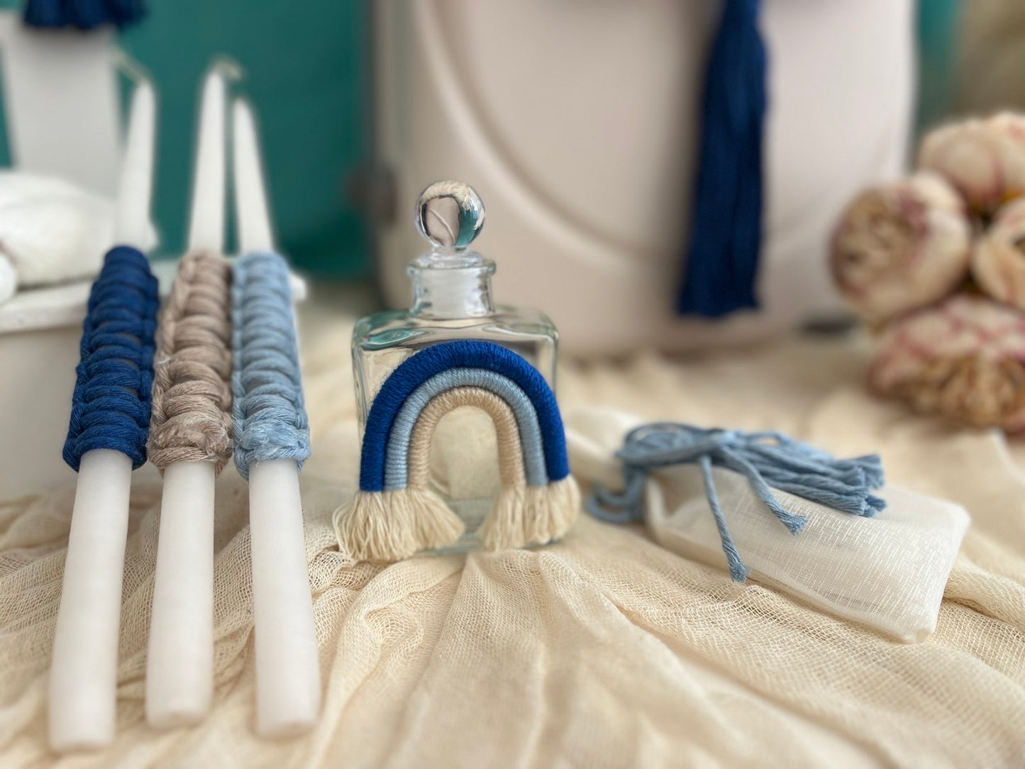 Σετ Βάπτισης Dreamy Macrame