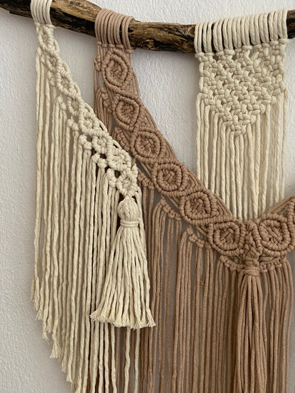Macrame Boho Elegance Wall Hanging