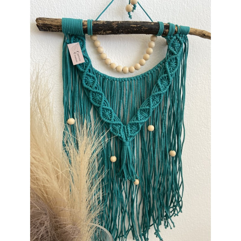 Turquoise Boho Macrame