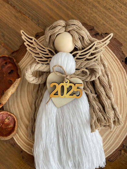 Μακραμέ Άγγελος Ευχών 2025