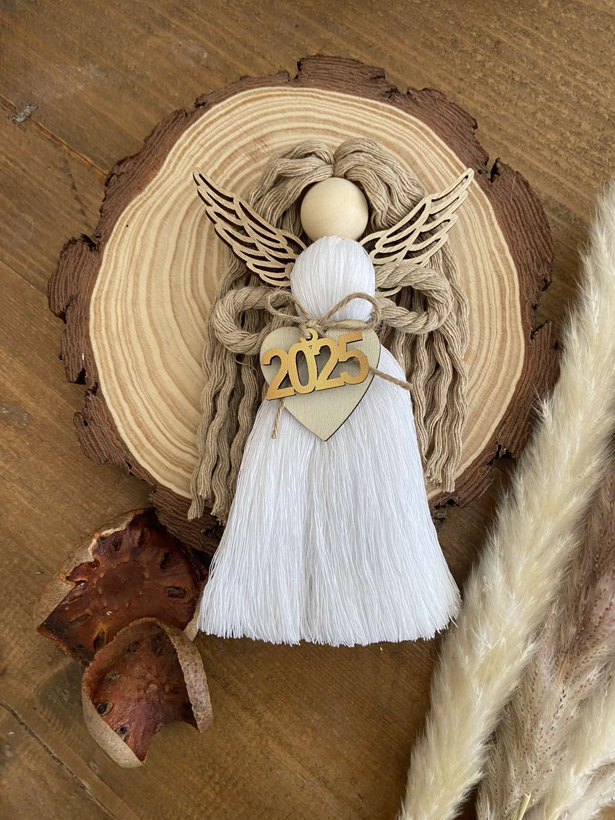 Μακραμέ Άγγελος Ευχών 2025