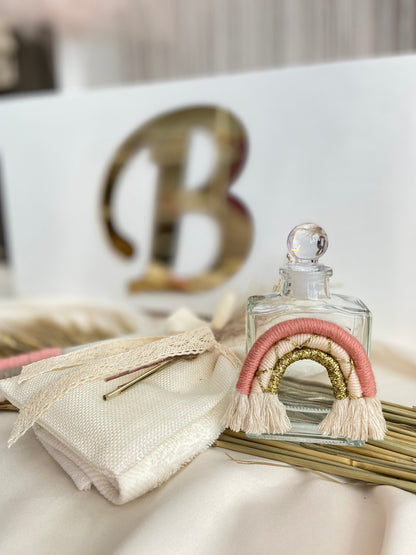 Boho Σετ Βάπτισης με Ουράνιο Τόξο