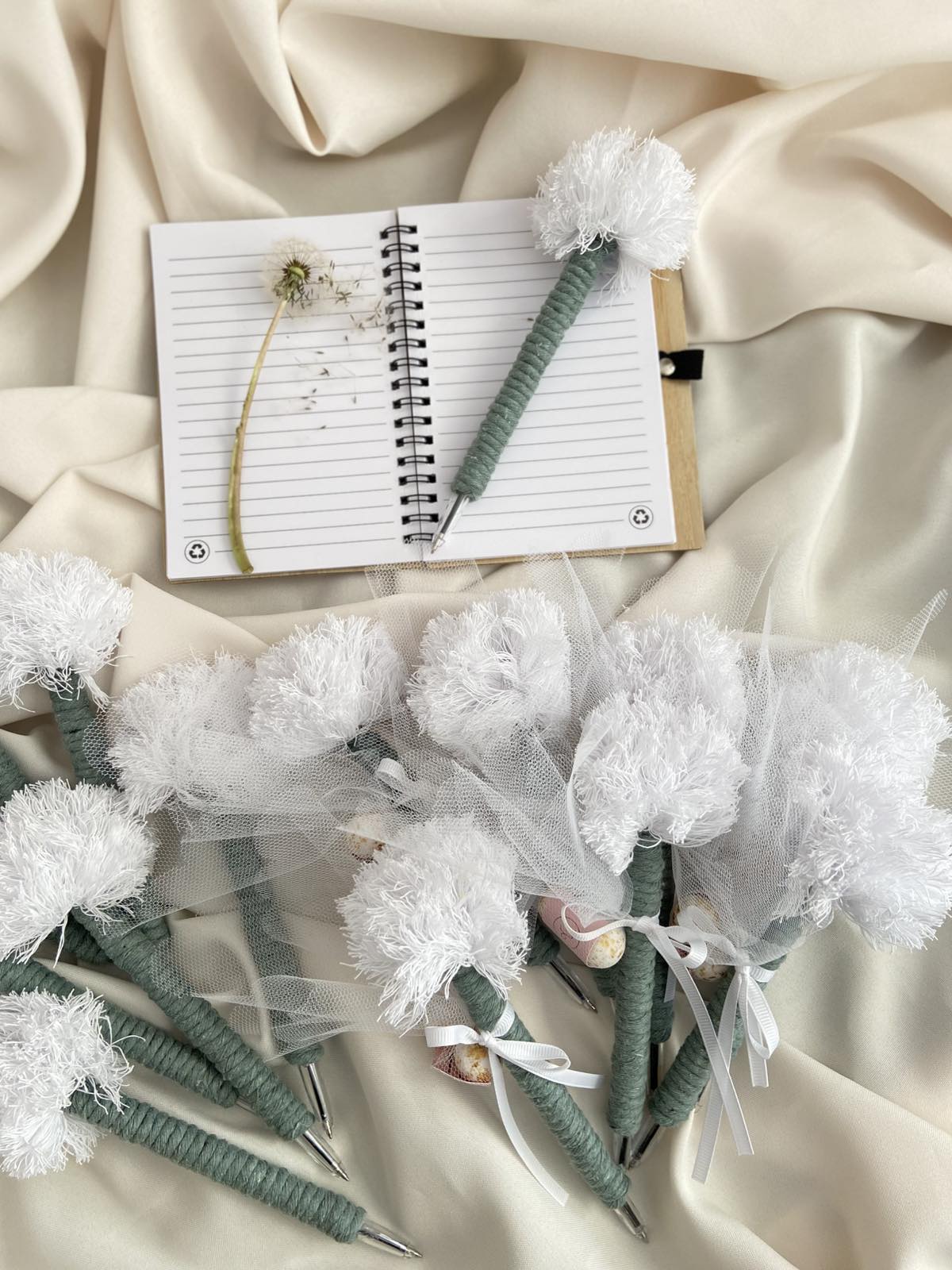 Στυλό Μακραμέ Λουλούδι