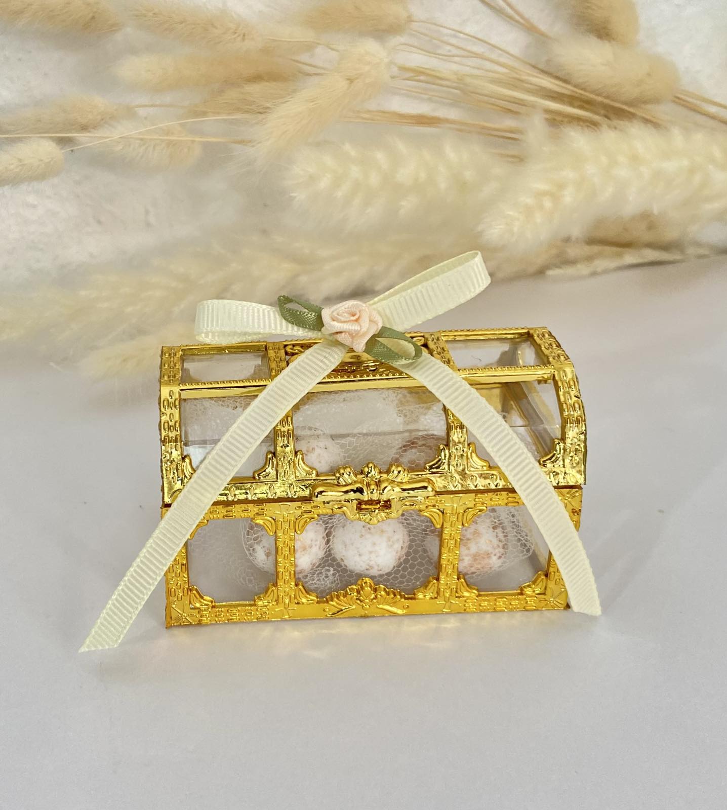 Μπομπονιέρα Χρυσό Κουτί Θησαυρού